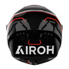 Kask integralny AIROH CONNOR MASKER GLOSS czarny szary biały czerwony