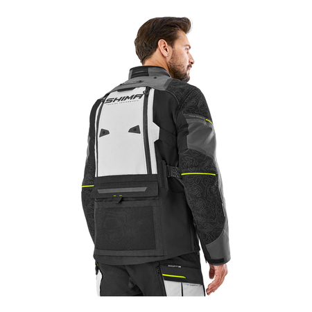 Kurtka tekstylna SHIMA TRACKER GREY szary
