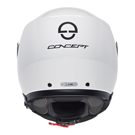 Kask szczękowy SCHUBERTH CONCEPT ECE GLOSSY WHITE biały