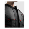 Kurtka tekstylna REBELHORN SWIFT BLACK/DARK GREY/RED czarny szary czerwony