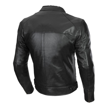 Kurtka skórzana SECA BONNEVILLE PERFORATED BLACK czarny