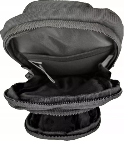 Torba na udo REBELHORN HIP II BLACK/GREY czarny szary