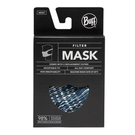 Maseczka BUFF FILTER MASK VIVID GREY