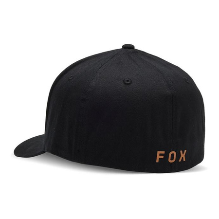 Czapka z daszkiem FOX OPTICAL FLEXFIT BLACK czarny