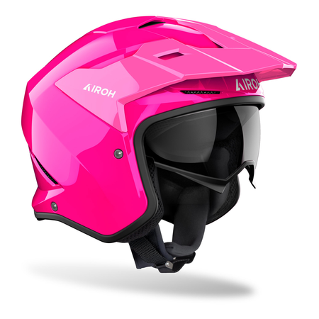 Kask otwarty AIROH KOMBAKT COLOR PINK GLOSS różowy