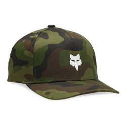 Czapka z daszkiem FOX JUNIOR HEAD SNAPBACK GREEN CAMO zielony