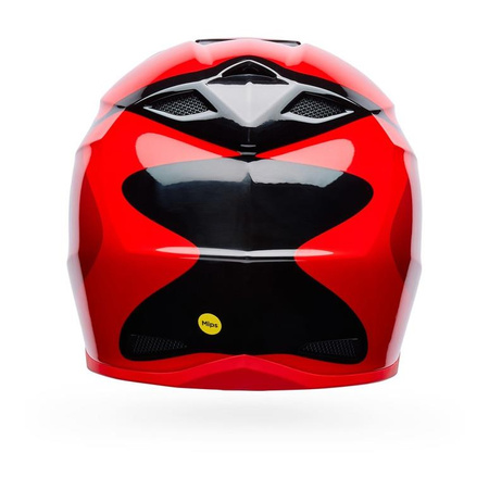 Kask cross BELL MX-10 MIPS WAVE RED BLACK czerwony czarny