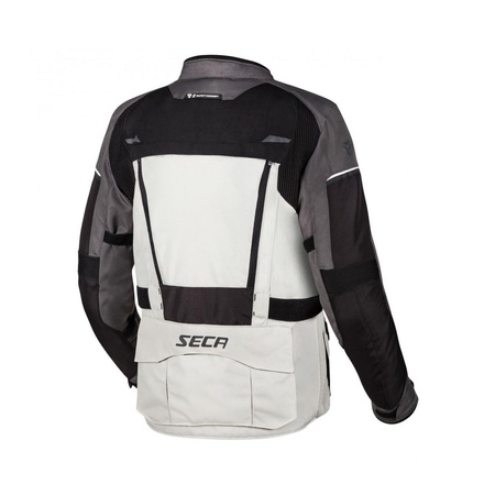 Kurtka tekstylna SECA DISCOVERY GREY szary czarny