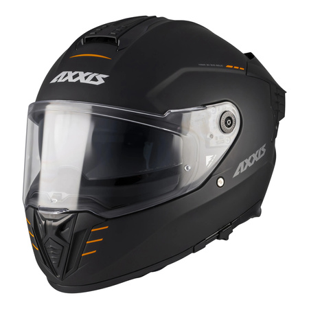 Kask integralny AXXIS HAWK EVO SV SOLID A1 MATT czarny mat