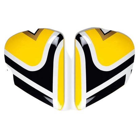 Boczek ARAI EDWARDS LEGEND YELLOW żółty czarny biały