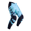 Spodnie cross FOX 180 KAIROS TURQUOISE niebieski czarny