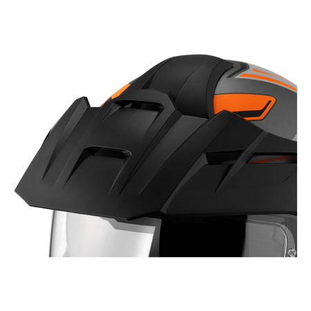 Kask szczękowy SCHUBERTH E1 ECE ENDURANCE ORANGE pomarańczowy szary czarny
