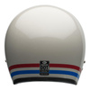Kask otwarty BELL CUSTOM 500 ECE6 STRIPES PEARL WHITE/RED/BLUE biały czerwony niebieski