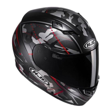 Kask integralny HJC CS-15 SONGTAN BLACK/RED czarny szary czerwony