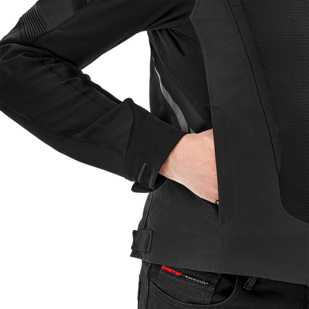 Kurtka tekstylna SHIMA MESH PRO 2.0 BLACK czarny