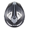 Kask otwarty AXXIS BLAZER SV ROUND B2 MATT czarny szary biały