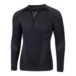 Koszulka termoaktywna REBELHORN ACTIVE II BLACK/GREY czarny szary