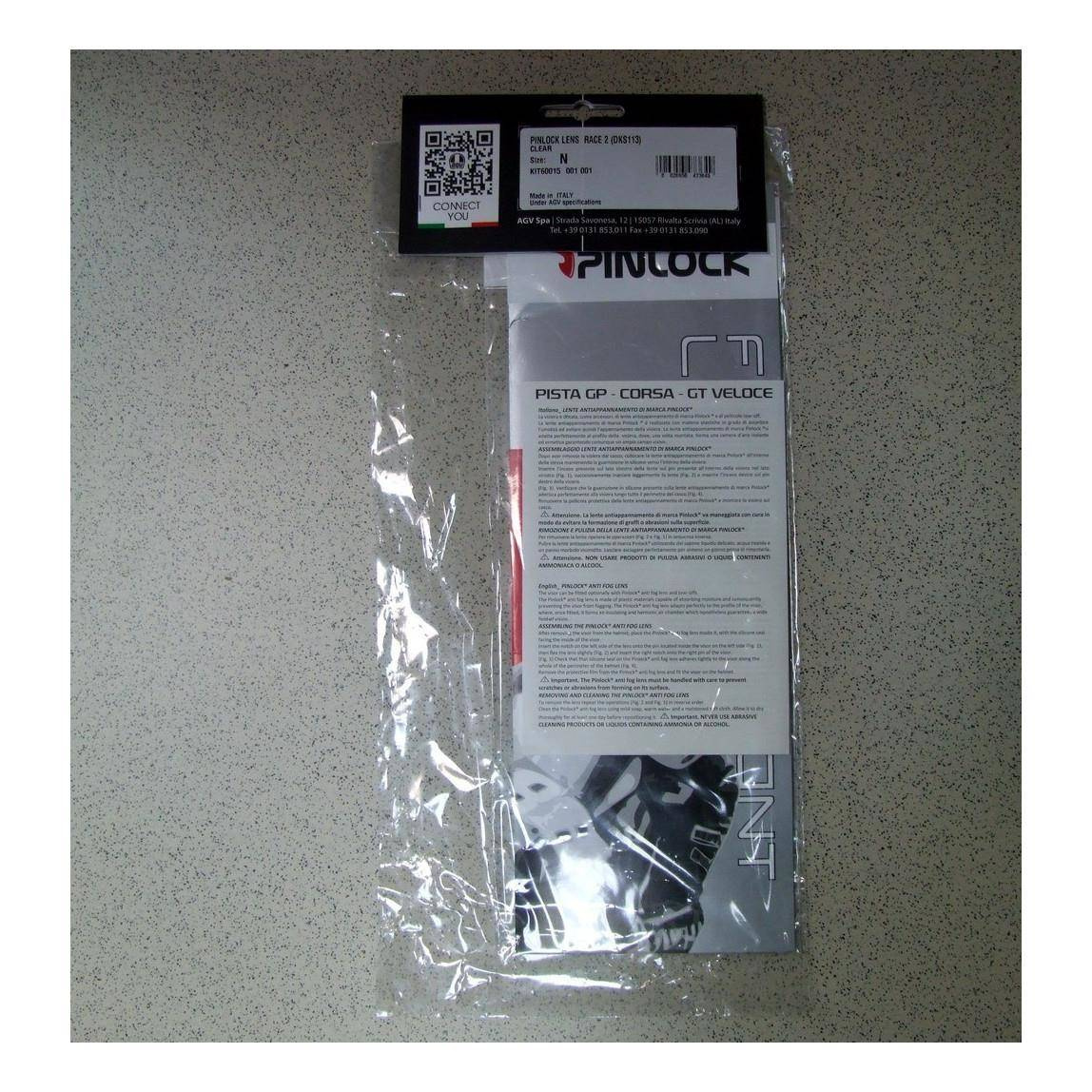 Pinlock AGV VELOCE S/PISTA GP/CORSA przezroczysty RRmoto.pl
