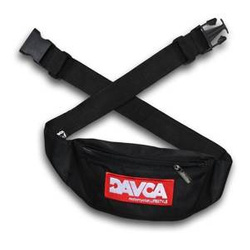 Nerka DAVCA LOGO BLACK/RED czarny