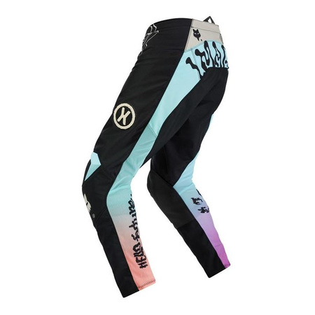 Spodnie cross FOX 180 HELLO FUTURE BLACK czarny