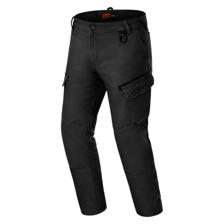 Jeansy motocyklowe SHIMA RECON BLACK czarny