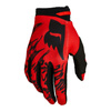 Rękawice cross FOX 180 PERIL FLUORESCENT RED czerwony czarny