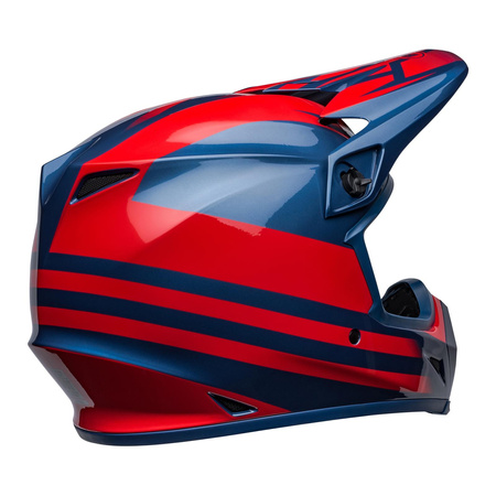 Kask cross BELL MX-9 MIPS DISRUPT TRUE BLUE/RED niebieski czerwony