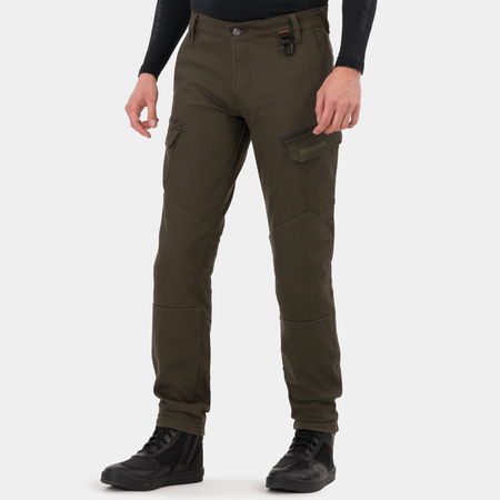 Jeansy motocyklowe SHIMA RECON GREEN zielony