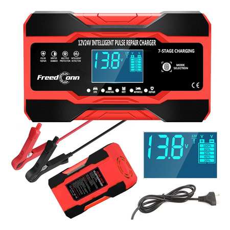 Ładowarka prostownik do akumulatora FREEDCONN RJ-C 121001A