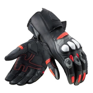 Rękawice sportowe REVIT LEAGUE 2 BLACK/NEON RED czarny czerwony fluo