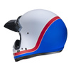 Kask integralny HJC V60 SCOBY WHITE/RED/BLUE biały czerwony niebieski