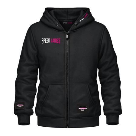 Bluza damska SPEED LADIES BLACK/PINK czarny różowy