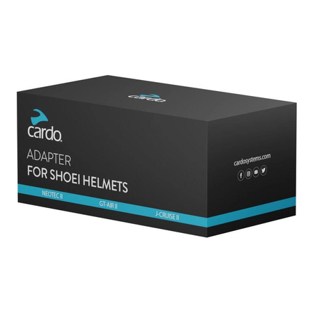Adapter CARDO EDGE/NEO/CUSTOM do SHOEI NEOTEC 2/GT-AIR 2/J-CRUISE 2
