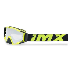 Gogle motocyklowe IMX SAND FLUO YELLOW MATT/BLACK SZYBA SILVER IRIDIUM + CLEAR żółty fluo czarny