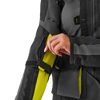 Kurtka tekstylna damska SHIMA HERO 2.0 LADY FLUO czarny szary żółty fluo