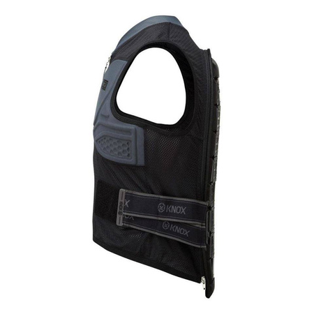 Kamizelka z protektorem pleców KNOX TRACK VEST czarny szary