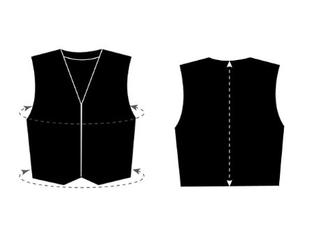 Kamizelka skórzana OZONE STAFF BLACK czarny