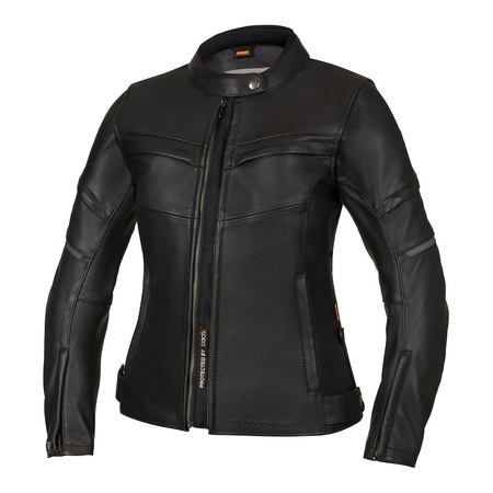 Kurtka skórzana damska SECA DARKSIDE TFL LADY BLACK czarny