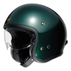 Kask otwarty SHOEI J.O BRITISH GREEN zielony