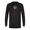 Koszulka rowerowa FOX RANGER Z DŁUGIM RĘKAWEM HEAD BLACK czarny
