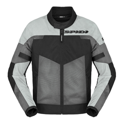 Kurtka tekstylna SPIDI TOUR NET BLACK/ICE czarny szary
