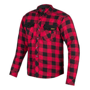 Koszula BROGER ALASKA CASUAL RED/BLACK czerwony czarny