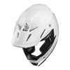 Kask cross HJC C50 SOLID PEARL WHITE biały