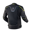 Kurtka motocyklowa tekstylna Rebelhorn Hiflow IV czarno-żółty fluo