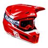 Kask cross z goglami LEATT KIT MOTO 3.5 RED czerwony