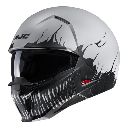 Kask otwarty HJC I20 SCRAW GREY/BLACK szary czarny