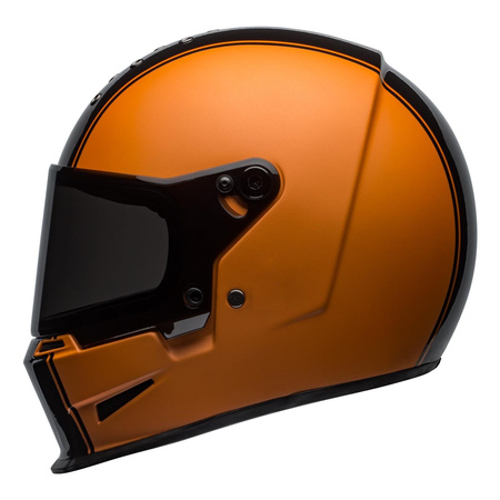Kask integralny BELL ELIMINATOR RALLY BLACK/METALLIC ORANGE czarny pomarańczowy