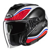 Kask otwarty HJC I31 DEPE BLACK/RED czarny czerwony