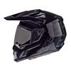 Kask cross z goglami LEATT KIT ADV 8.5 V25 STEALTH czarny