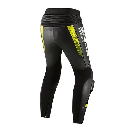 Kombinezon dwuczęściowy SHIMA STR 2.0 BLACK/YELLOW FLUO czarny żółty fluo